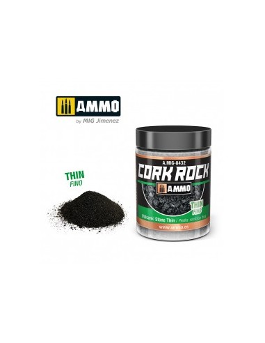 CREATE CORK ROCK - ROCA VOLCÁNICA FINA (BOTE 100ML)