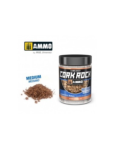 CREATE CORK ROCK - LADRILLO TRITURADO MEDIO (BOTE 100ML)