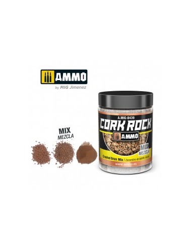 CREATE CORK ROCK - MEZCLA LADRILLO TRITURADO (BOTE 100ML)