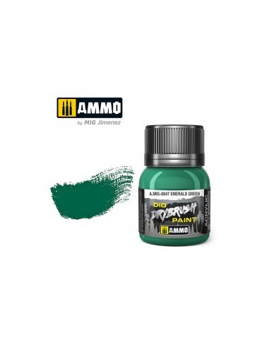 DRYBRUSH PINCEL SECO VERDE ESMERALDA