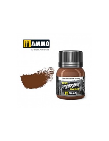 DRYBRUSH PINCEL SECO MARRÓN OSCURO