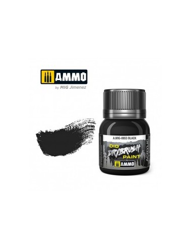 DRYBRUSH PINCEL SECO MARRÓN NEGRO