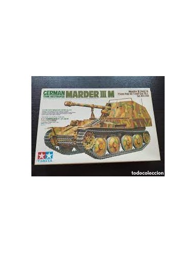 German Tank Destroyer Marder III M Marder III Ausf.M 7.5cm Pak 40/3 auf Gw.38(t) Sd.Kfz.138