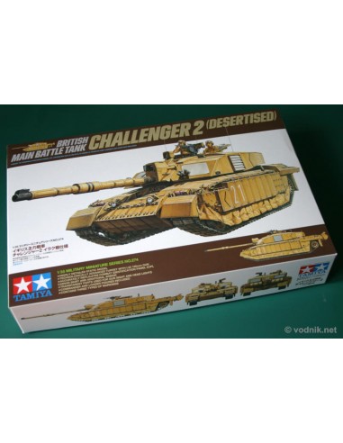 British Main Battle Tank Challenger 2 (Desertised) + fotograbados tamiya 35277