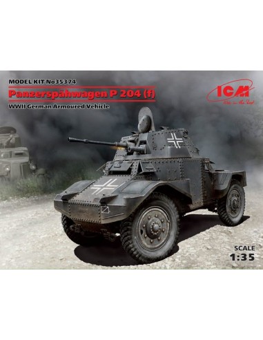 Panzerspähwagen P 204 (f), WWII German Armoured Vehicle